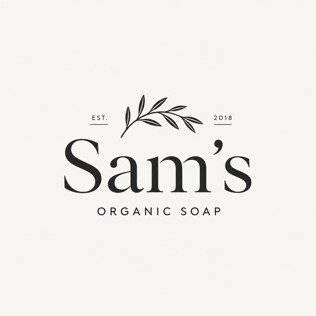 Sam's Organic Soap logo
